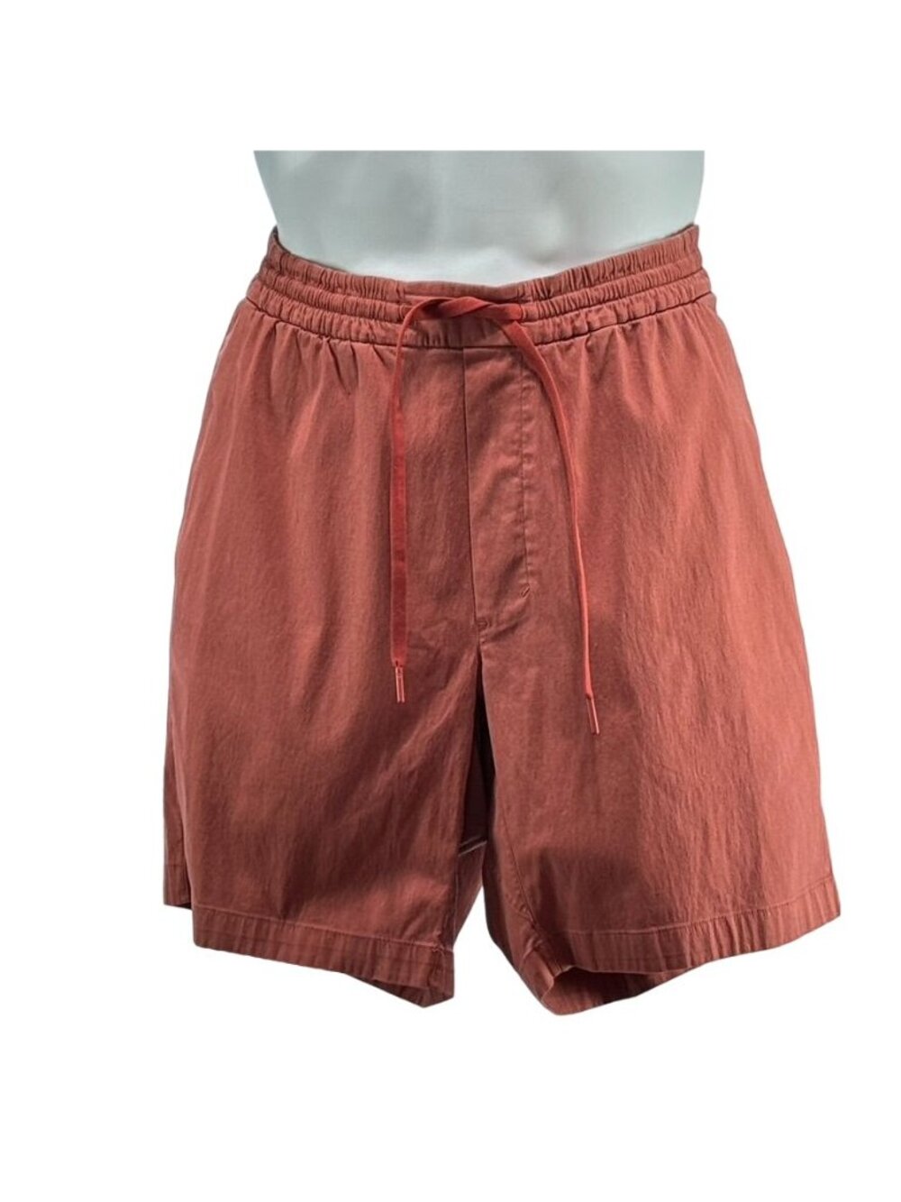 LULULEMON Mens Shorts Cotton Blend Stretch Drawstring Waist Pockets Size XL